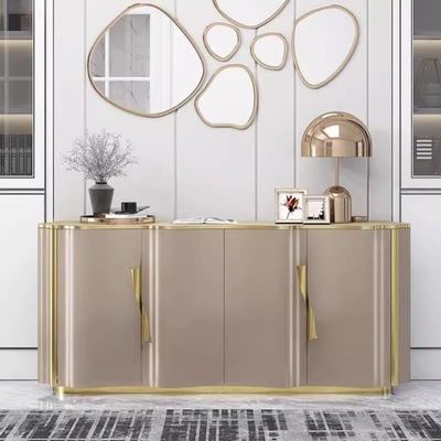 Buy Hotel Dining Cabinet Modern Cabinet Stainless Steel Hotel Solid Wood Dining Cabinet online manufacture