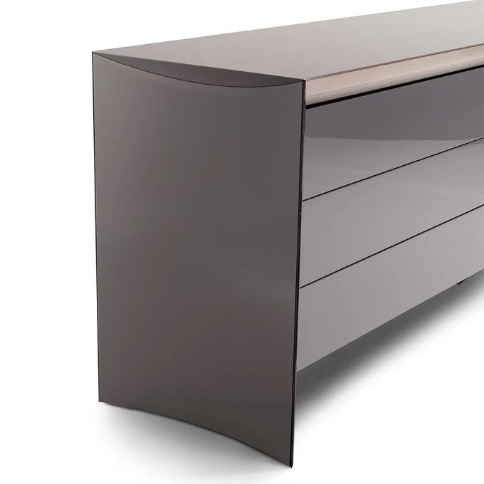 Luxury Stainless Steel Console Table ODM OEM Marble Top Sideboard 3