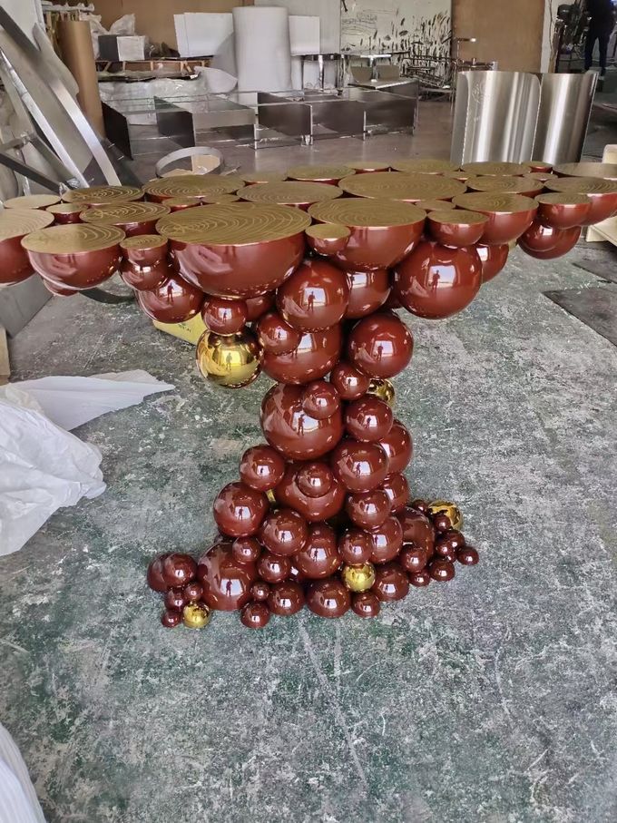 Console Hotel Lobby Coffee Table High End Light Luxury 0