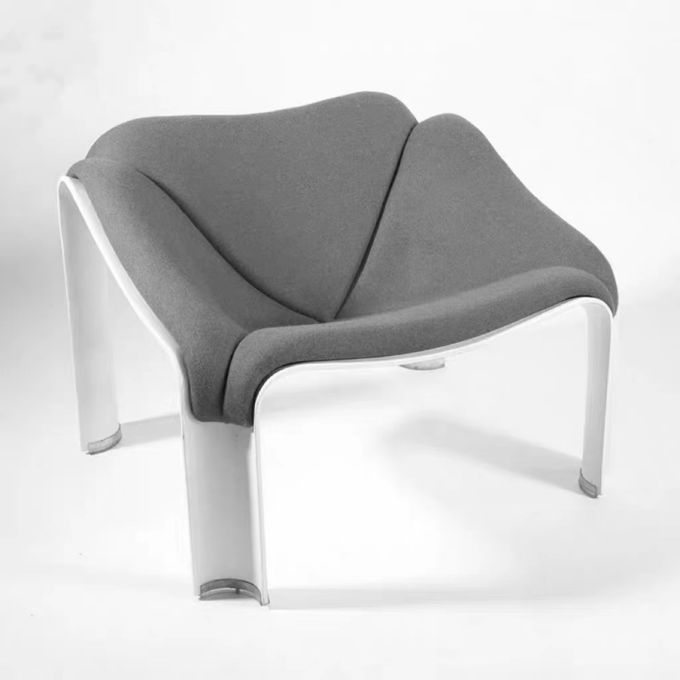 Nordic Hotel Lobby Furniture Fiberglass Shaped Space Backrest Leisure Chair 0