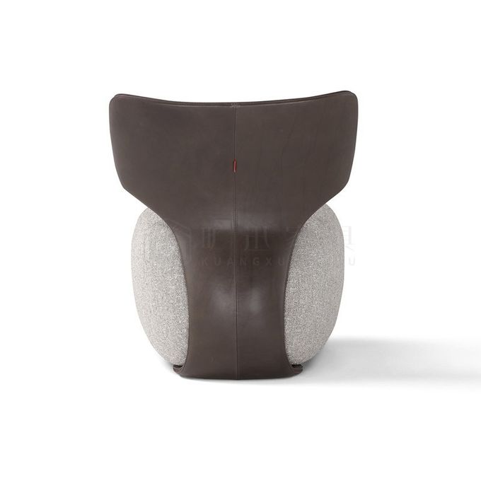 Nordic Fashion Luxury Modern Hotel Single Sofa Chair Fabric Leisure Chair 2