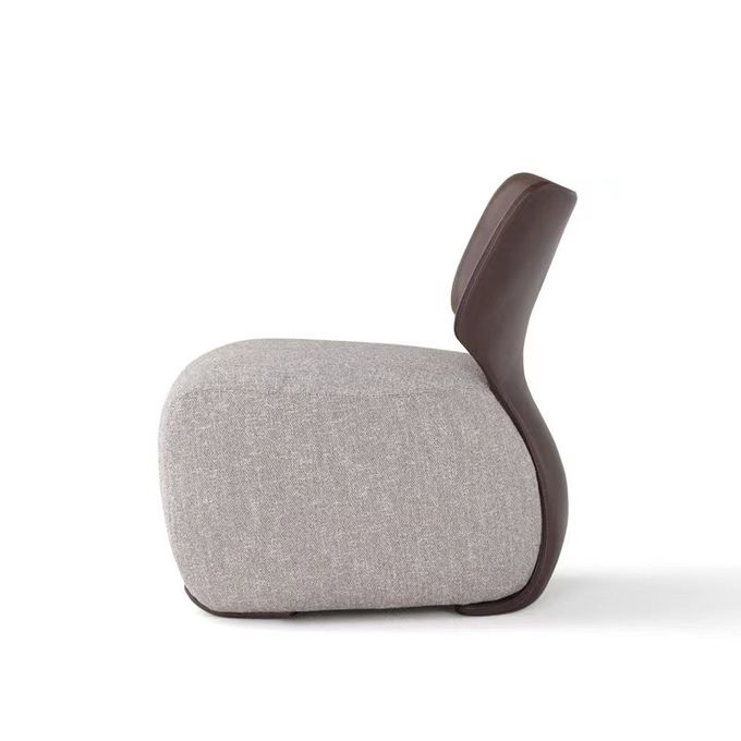 Nordic Fashion Luxury Modern Hotel Single Sofa Chair Fabric Leisure Chair 4