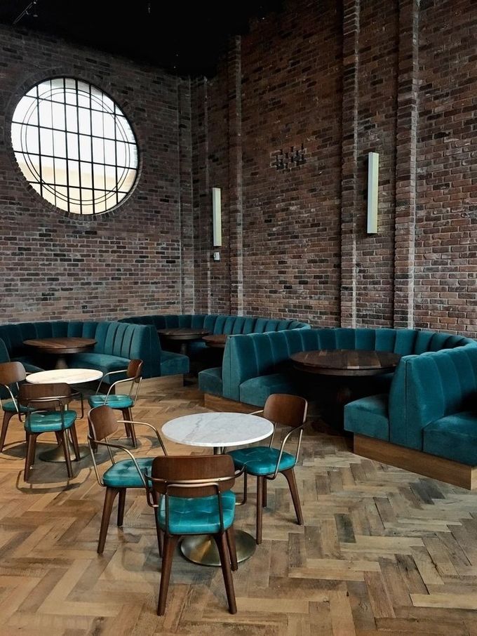 Whole Hotel Restaurant Furniture Fabric Leather L Shape Corner Booth Sofa Set Wooden Chairs 3