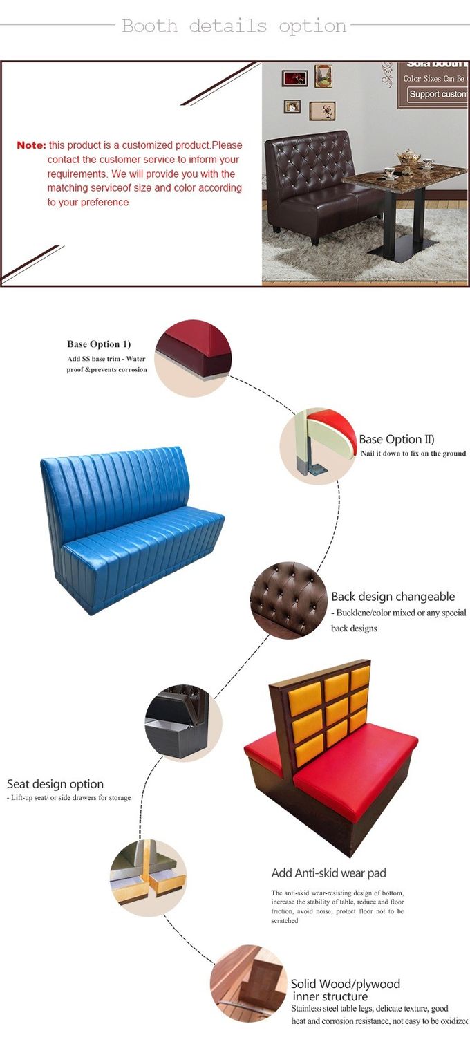 Customization Pub Table Chairs Combination Metal Leisure Drinks Table Fabric Sofa Card Seat 3