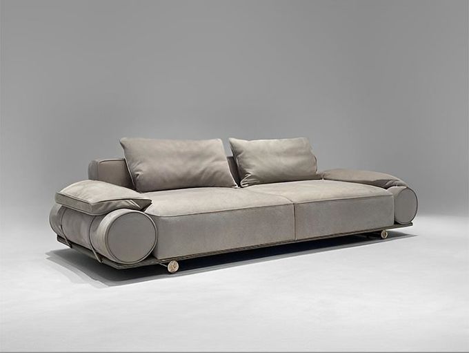 Italian Visionnaire Villa Living Room Fabric Sofa Environmentally Friendly 5