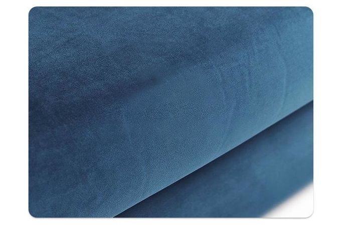 Italian Luxury Hotel Lobby Furniture Corner Velvet Multi Person Lazy Sofa 1