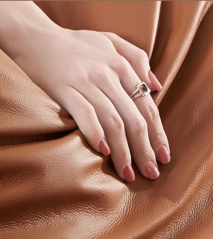 High End Hotel Lobby Furniture Genuine Leather Stainless Steel Armrest Single Lounge Chair 2