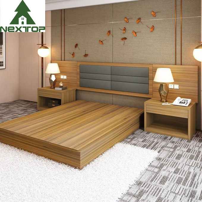 Deluxe Hotel Double Single Room Bed King And Queen Guest Room Furniture 3