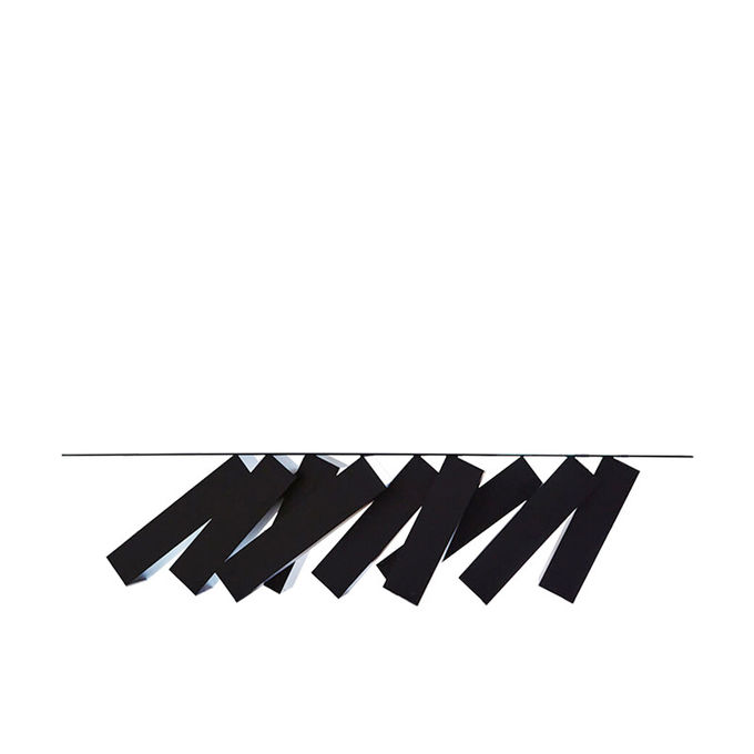 Novel Style Fashion Square Long Dining Table Acrylic Personality Base Design 0