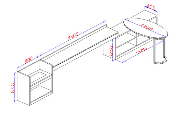 3 4 5 Star Luxury Wooden Bed With Nightstand Motel Hotel Resort Bedroom Furniture 5