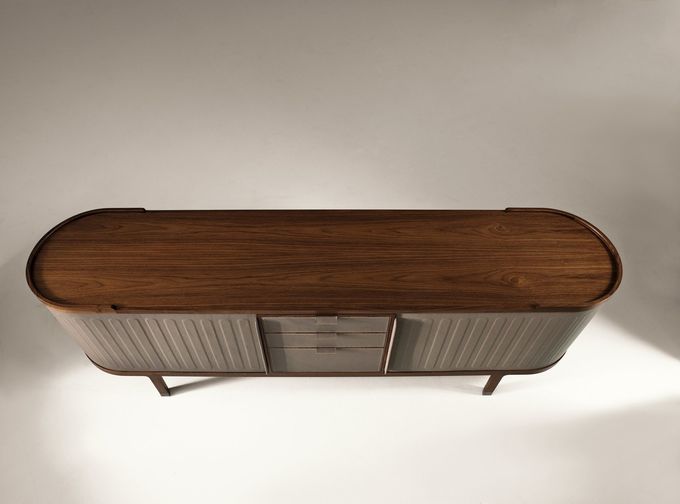 OEM Upholstery Solid Wood Cabinets Console Table For Entryway Hall 1