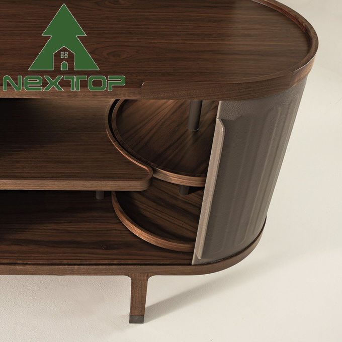 OEM Upholstery Solid Wood Cabinets Console Table For Entryway Hall 2