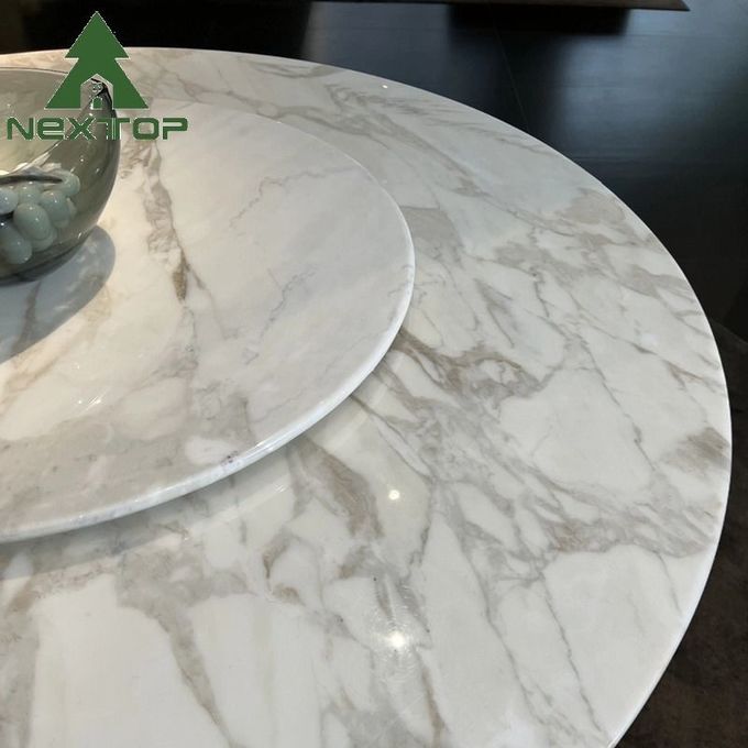 Modern Kitchen White Dining Table And Green Chairs Swivel Round Dining Table 0