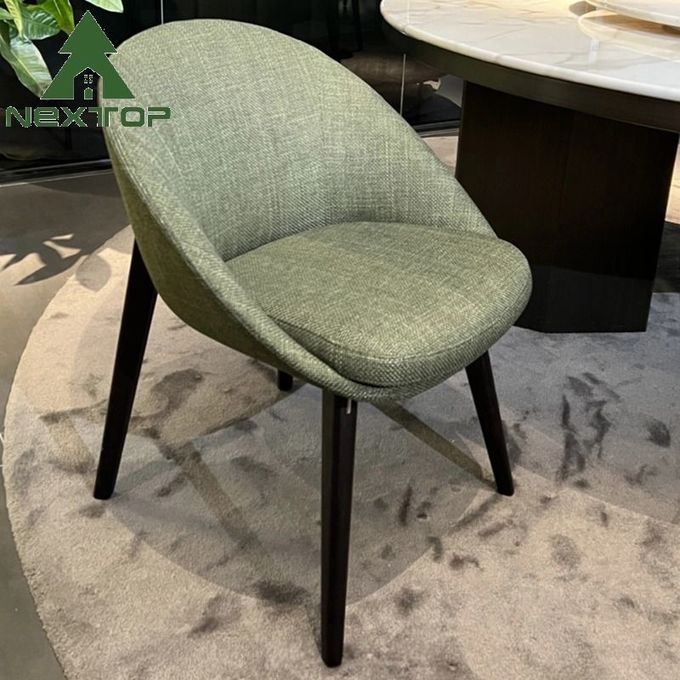 Modern Kitchen White Dining Table And Green Chairs Swivel Round Dining Table 1