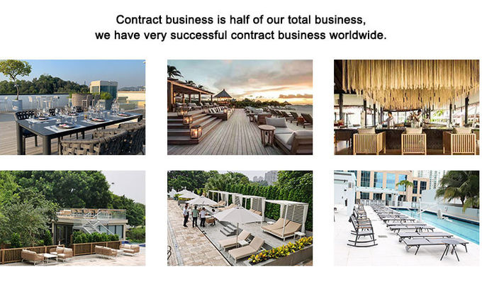 Durable Outdoor Wicker Furniture Sunbed Unique Round Sofa With Canopy 3