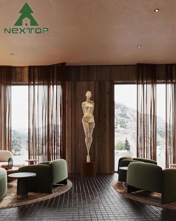 OEM ODM Hotel Lobby Furniture Exquisite Waiting Area Negotiation Sofa Set 0