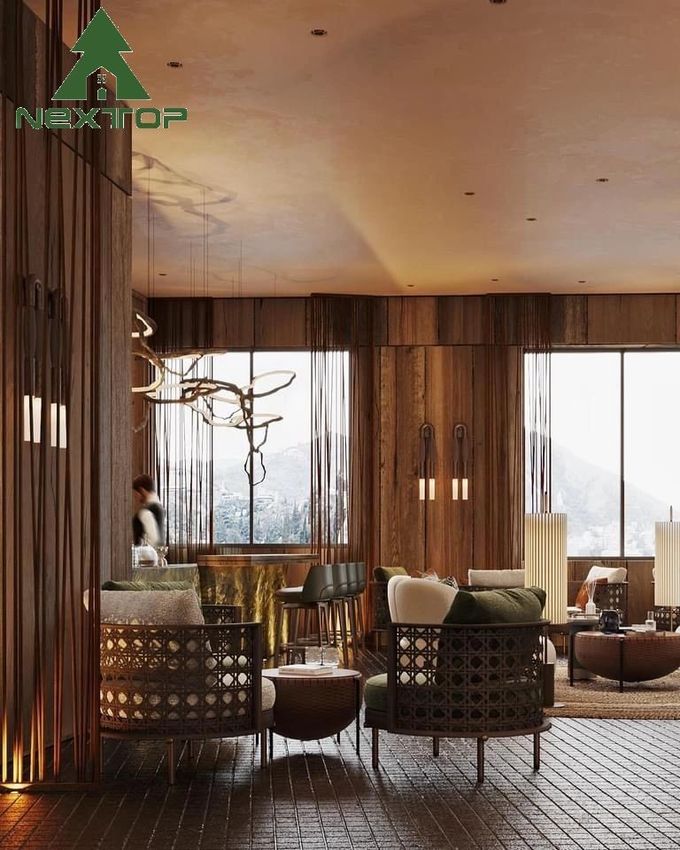 OEM ODM Hotel Lobby Furniture Exquisite Waiting Area Negotiation Sofa Set 3