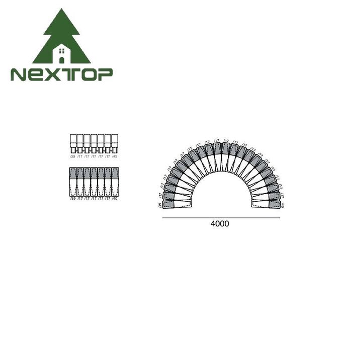 Customisable Curved Card Seating Booth Sofa for Hotel Lobby and Grand Villa in Custom Size 5