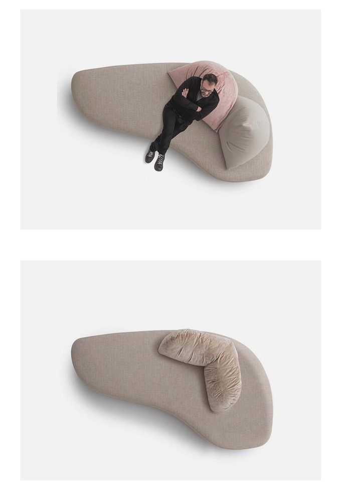 OEM ODM Hotel Lobby Living Room Reception Shaped Corner Sofa Set 6