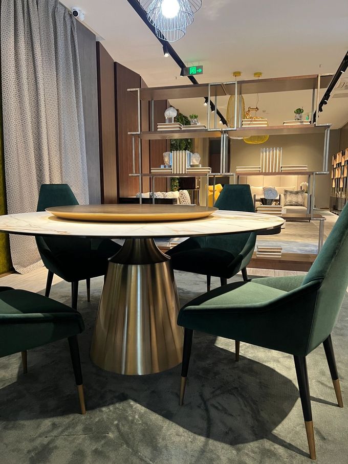 Home Hotel Restaurant Dining Table And Chair Sets Comfort Meets Class With Fiberglass Chairs 0