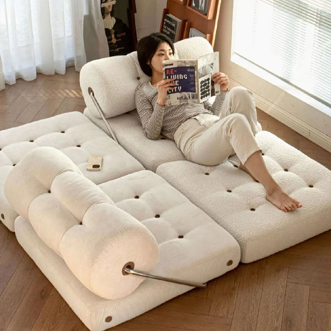 Postmodern Tofu Block Module Single Spud Lounge Chair Lazy Sofa Sofa Bed 1