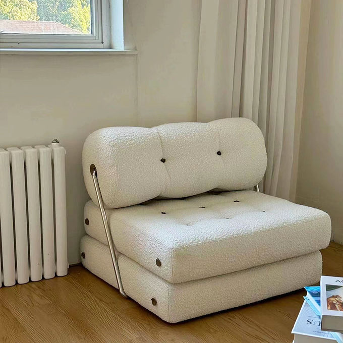 Postmodern Tofu Block Module Single Spud Lounge Chair Lazy Sofa Sofa Bed 0