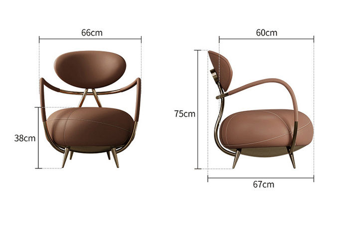 Modern Recliner Ant Leisure Chair Armchair Villa Living Room Office 5