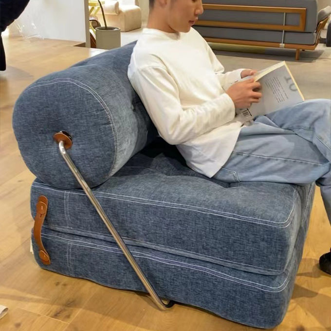 Postmodern Tofu Block Module Single Spud Lounge Chair Lazy Sofa Sofa Bed 4