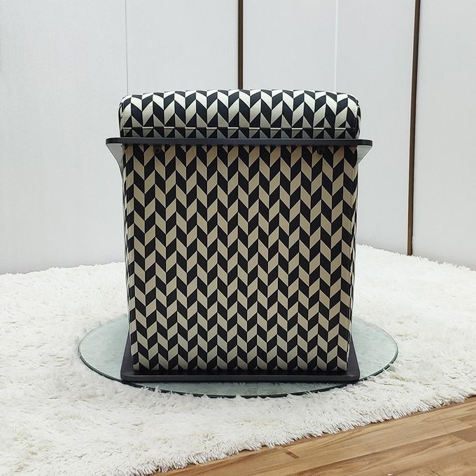 Italian Simple Single Sofa Chair Fabric Leisure Tiger Arm Chair 3