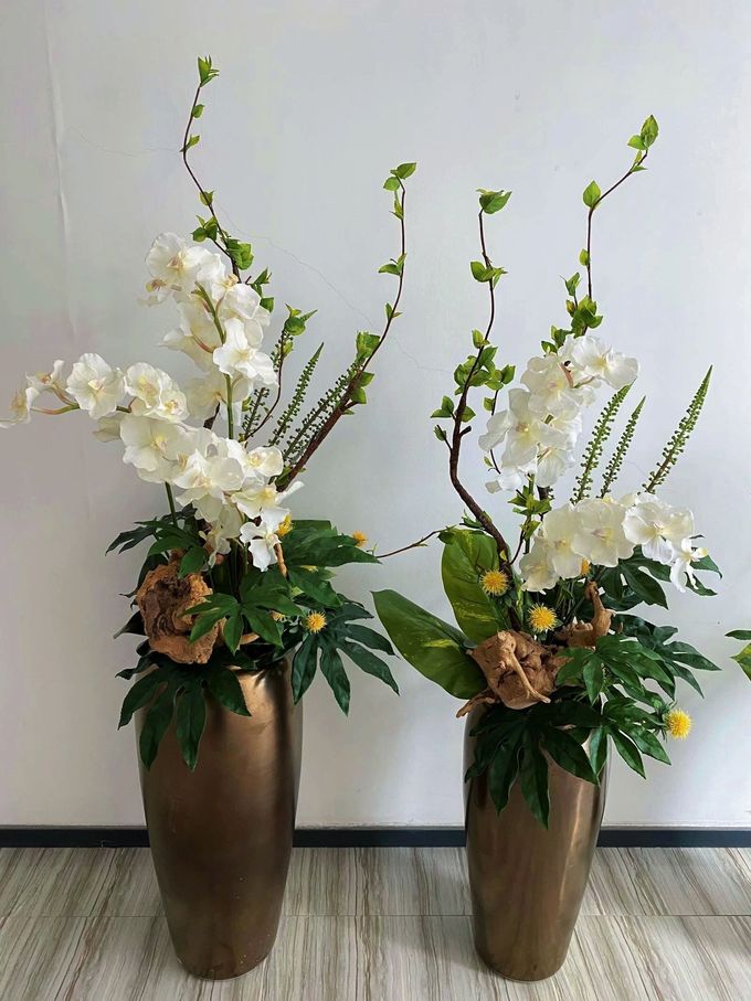 Ground Vase Standing Floor Planter Creates Hotel Commercial Area Standard 3