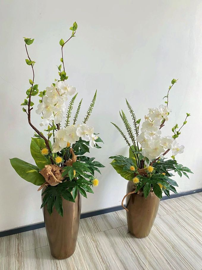 Ground Vase Standing Floor Planter Creates Hotel Commercial Area Standard 0