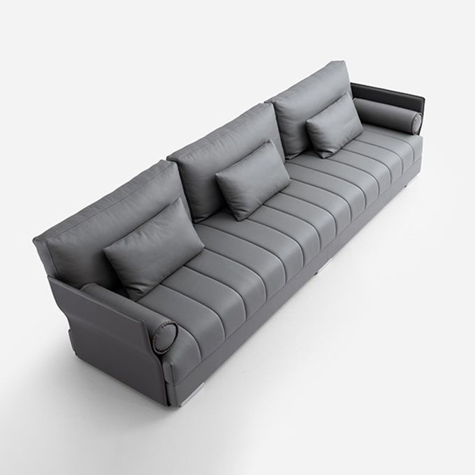 High End Hotel Lobby Furniture Lounge Fabric Relaxing Lazy Togo Unit Sofa Set 5