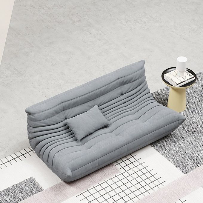 High End Hotel Lobby Lounge Fabric Relaxing Lazy Togo Unit Sofa Set 1