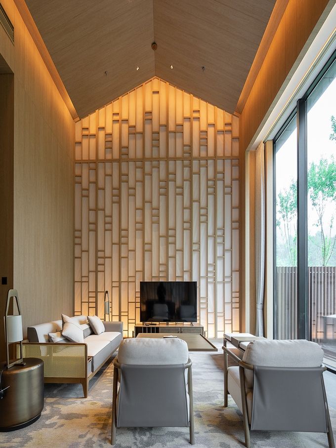 High Standard Hotel One Stop Furniture Decoration Lobby Suite Custom 1