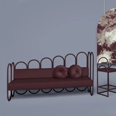 Minimalist Design Hotel Room Shoe Change Sofa Bed End Stool Furniture OEM 3