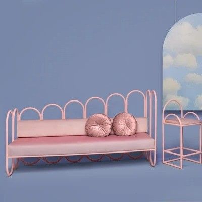 Minimalist Design Hotel Room Shoe Change Sofa Bed End Stool Furniture OEM 0