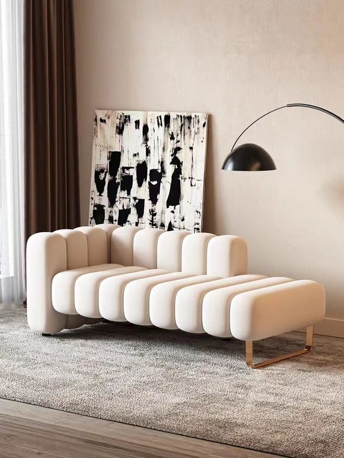 Custom Velvet Recliner Sofa Hotel Rooms Furniture Luxurious And Cosy 4