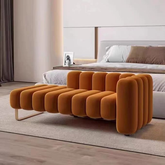 Custom Velvet Recliner Sofa Hotel Rooms Furniture Luxurious And Cosy 0