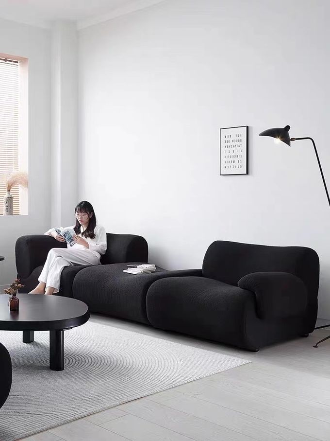 NEXTOP Hotel Room Large Linen Sofa Customized Luxury Hotel Furniture 2