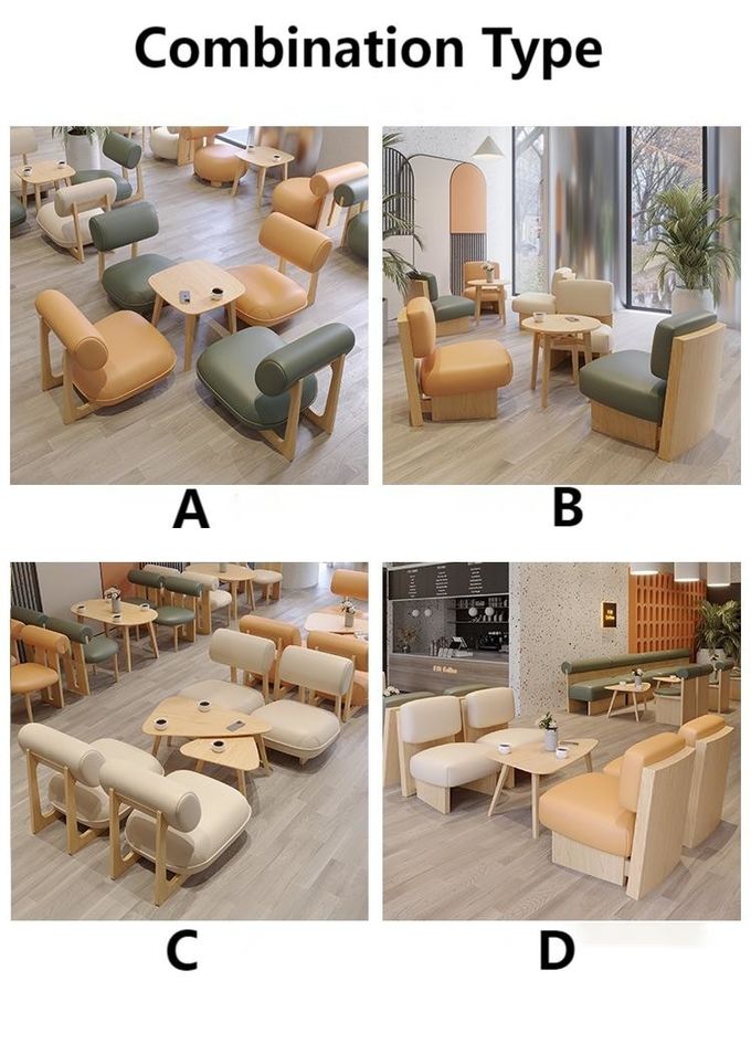 Negotiation Sofas Chairs Coffee Table Set For Hotel Catering Club Bar 0