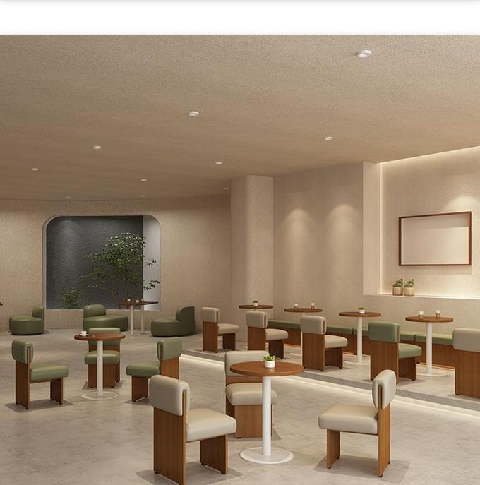 High End Besopke Leisure Sofa Coffee Table Free Combination Set Green Beige Color 0