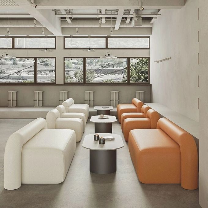 Star Hotel Lobby Furniture Leisure Sofas Chairs Tables Custom Regular Size 0