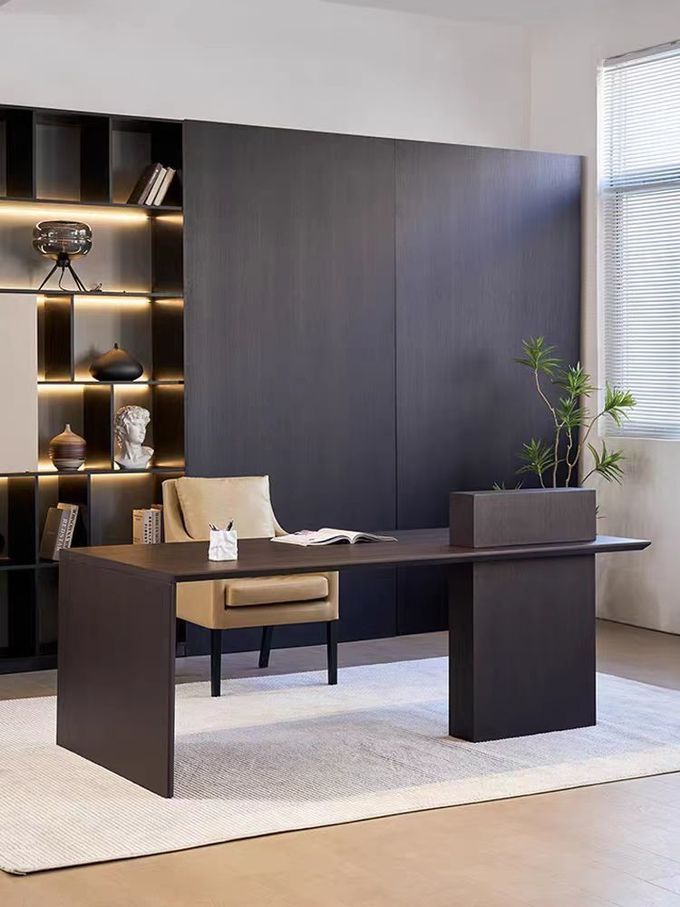 Customized Hotel Furniture Simple Wood Office Desks For Guest Rooms Suites 2