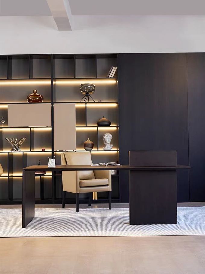 Customized Hotel Furniture Simple Wood Office Desks For Guest Rooms Suites 1