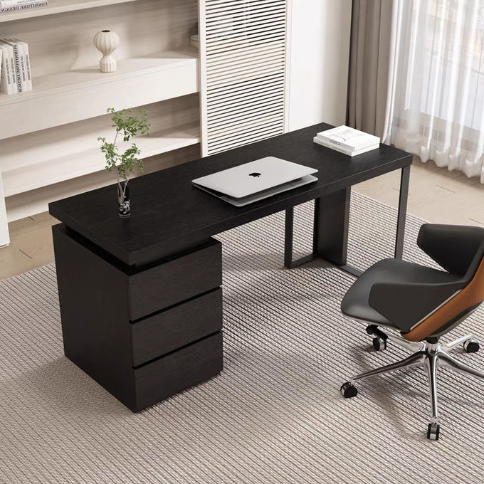 ODM Solid Wood Computer Desk With Drawers For Organising Books 1