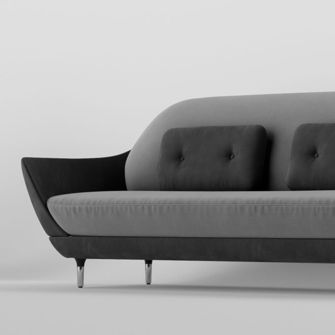 Customization Economic Fritz Hansen Sofa For Hotel Room Decoration 1