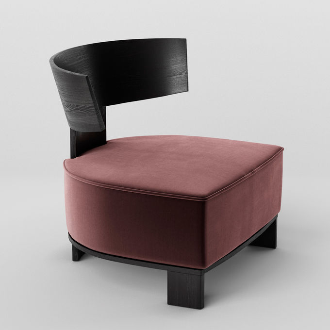 Molteni Clipper Modern Low Lounge Chair For Reception Room Office 1