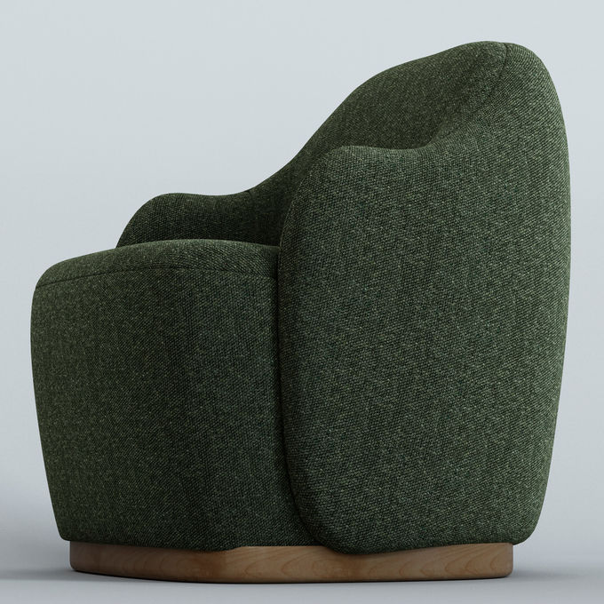 Leather Finishing Fogia Barba Armchair For Hotel Presidential Suite Furniture 1