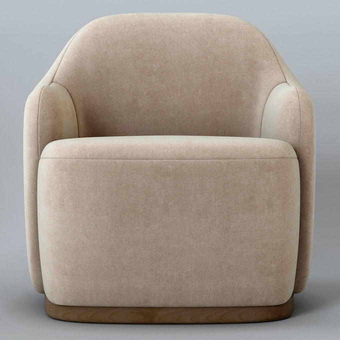Leather Finishing Fogia Barba Armchair For Hotel Presidential Suite Furniture 0