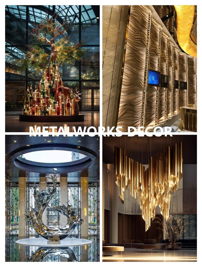 OEM Hospitality Hotel Bedroom Furniture Modern Walnut Wood Finish 3